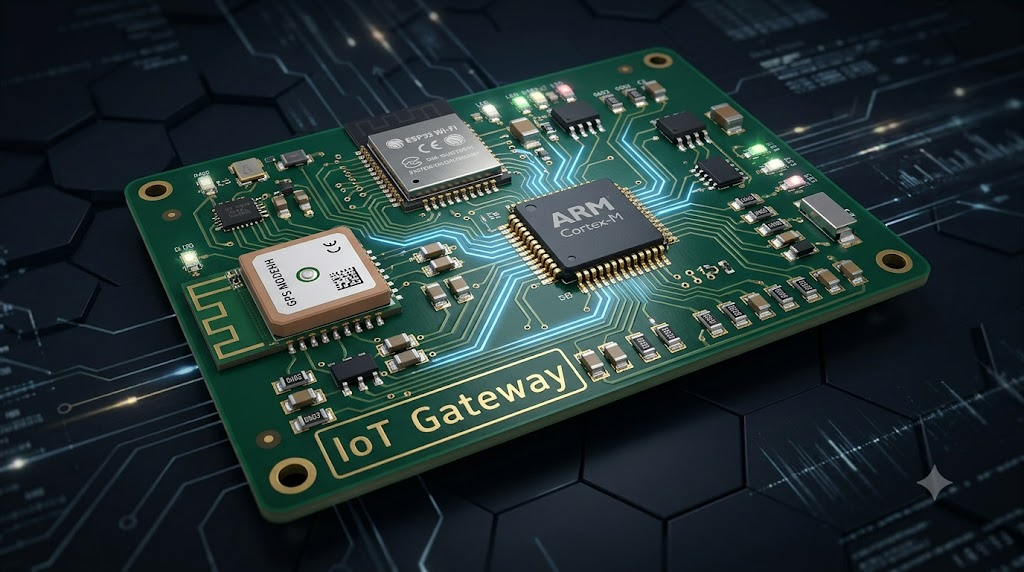 ERD IoT Gateway PCB reference board